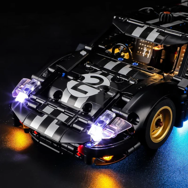 Lichtset voor LEGO® 42223 1966 Ford GT40 MKII Raceauto