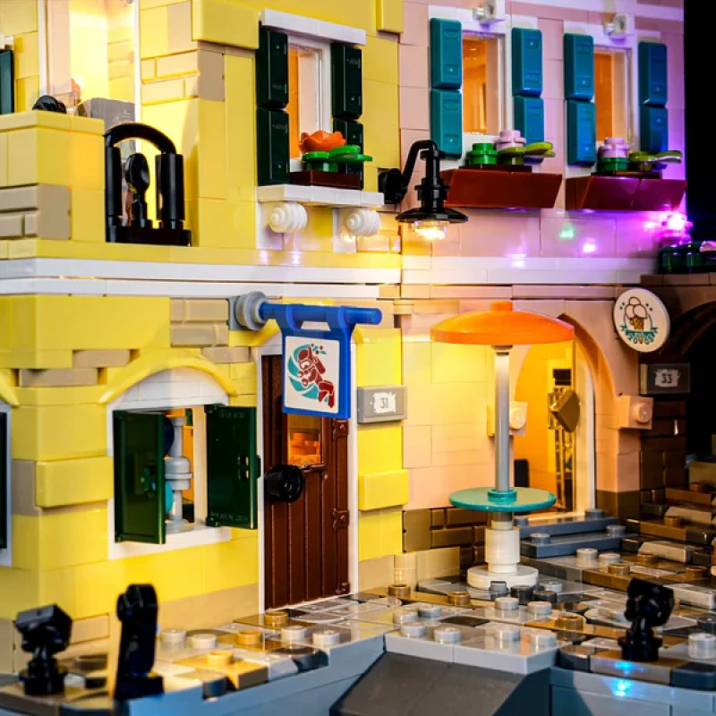 Light kit for LEGO® 21359 Italian Riviera