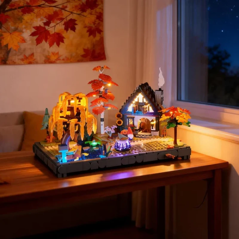Lichtset voor LEGO® 11372 Herfsttuin Cottage
