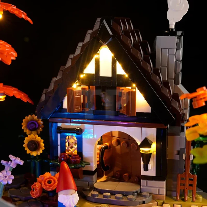 Lichtset voor LEGO® 11372 Herfsttuin Cottage