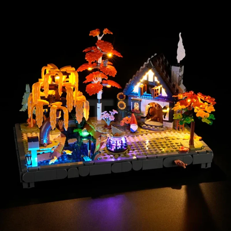 Lichtset voor LEGO® 11372 Herfsttuin Cottage
