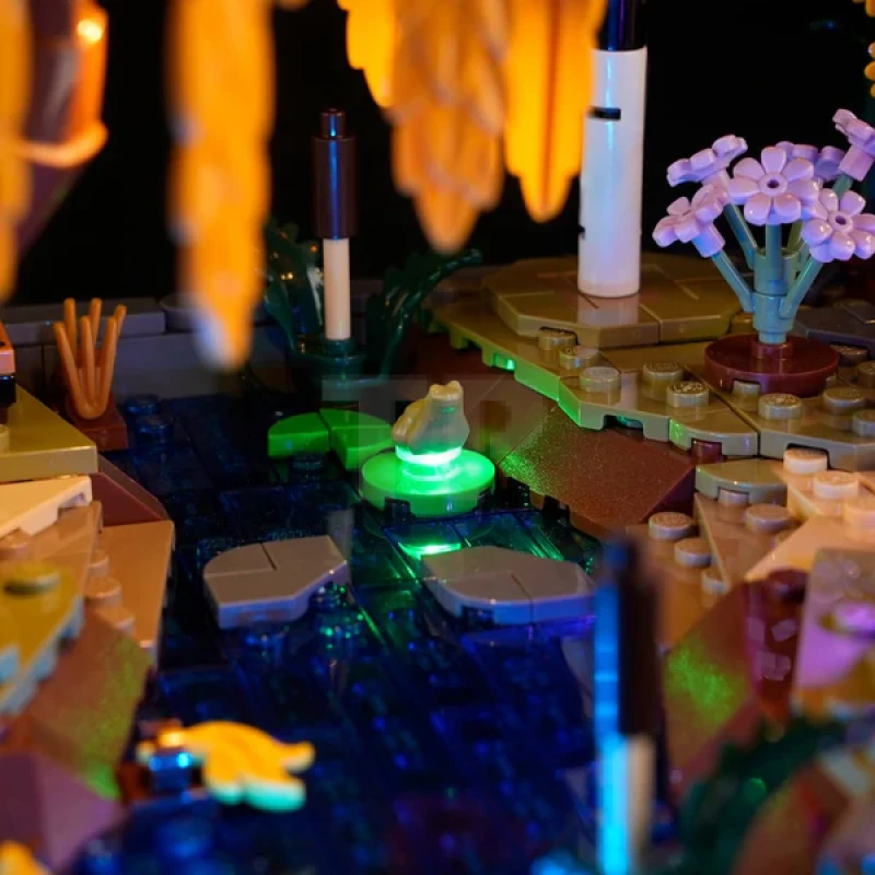 Lichtset voor LEGO® 11372 Herfsttuin Cottage