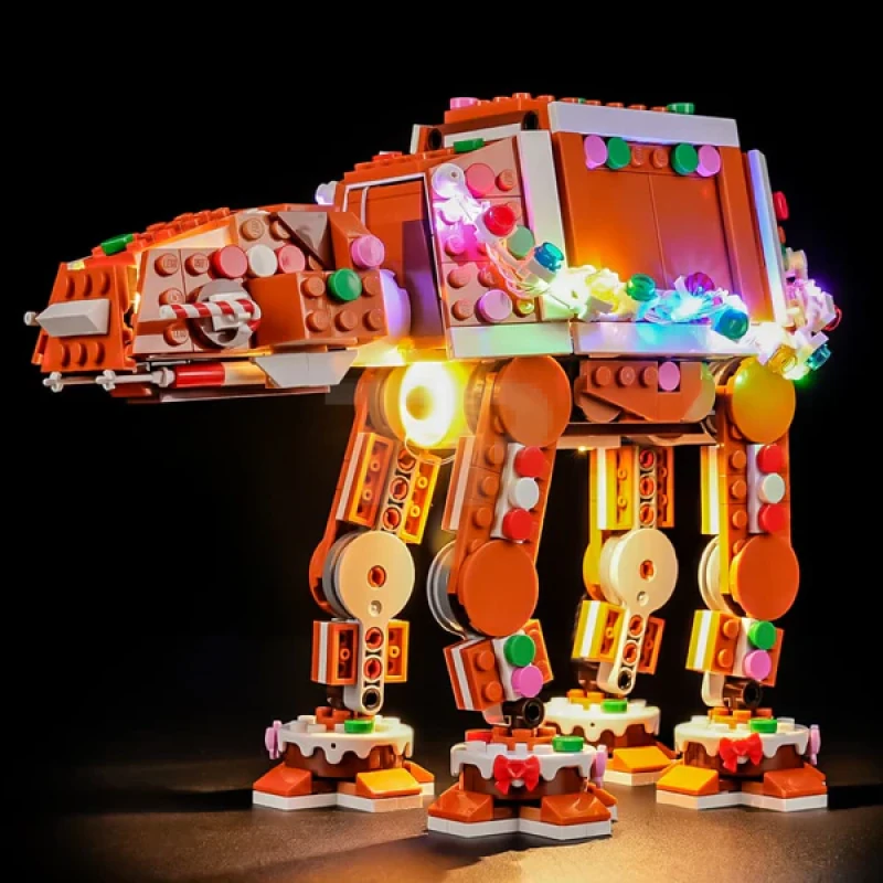 Light kit for LEGO® 40806 Gingerbread AT-AT Walker