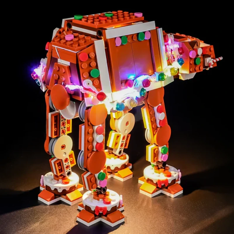 Light kit for LEGO® 40806 Gingerbread AT-AT Walker