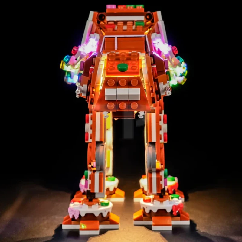 Light kit for LEGO® 40806 Gingerbread AT-AT Walker