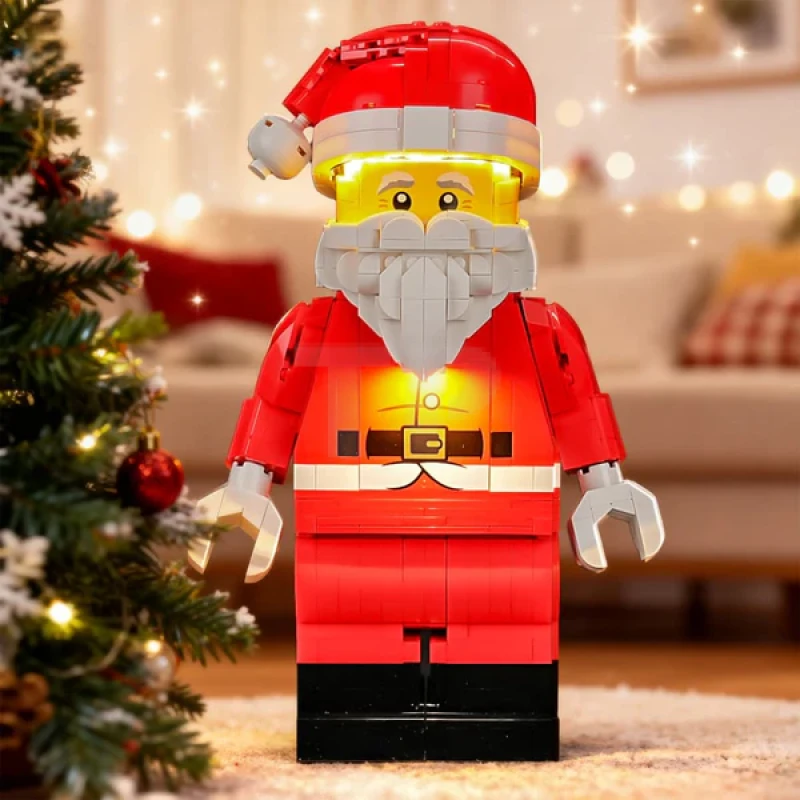 Light kit for LEGO® 40820 Up-Scaled Santa Minifigure