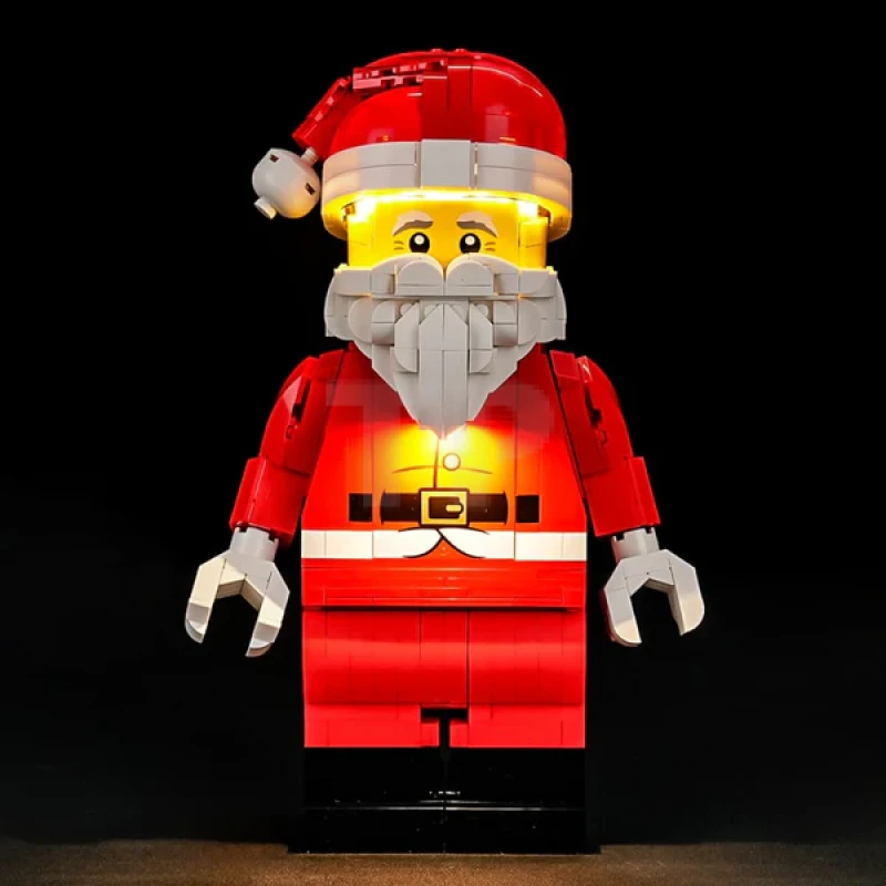 Light kit for LEGO® 40820 Up-Scaled Santa Minifigure