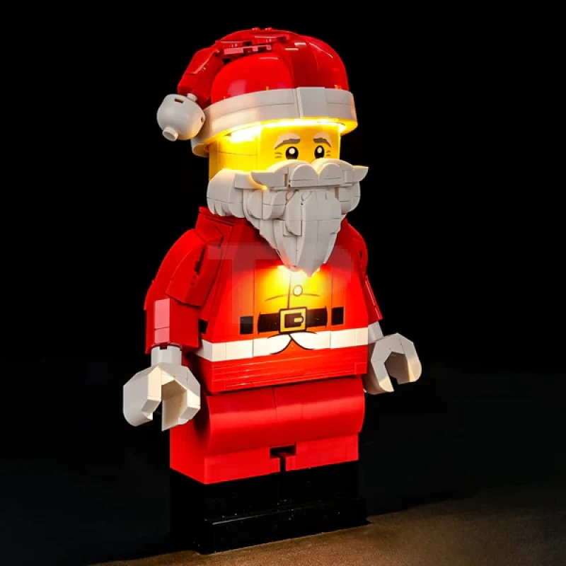 Light kit for LEGO® 40820 Up-Scaled Santa Minifigure