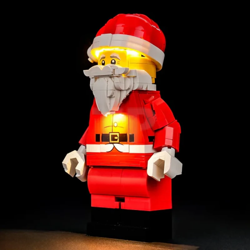 Light kit for LEGO® 40820 Up-Scaled Santa Minifigure