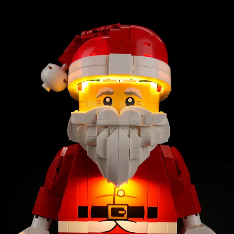 Light kit for LEGO® 40820 Up-Scaled Santa Minifigure