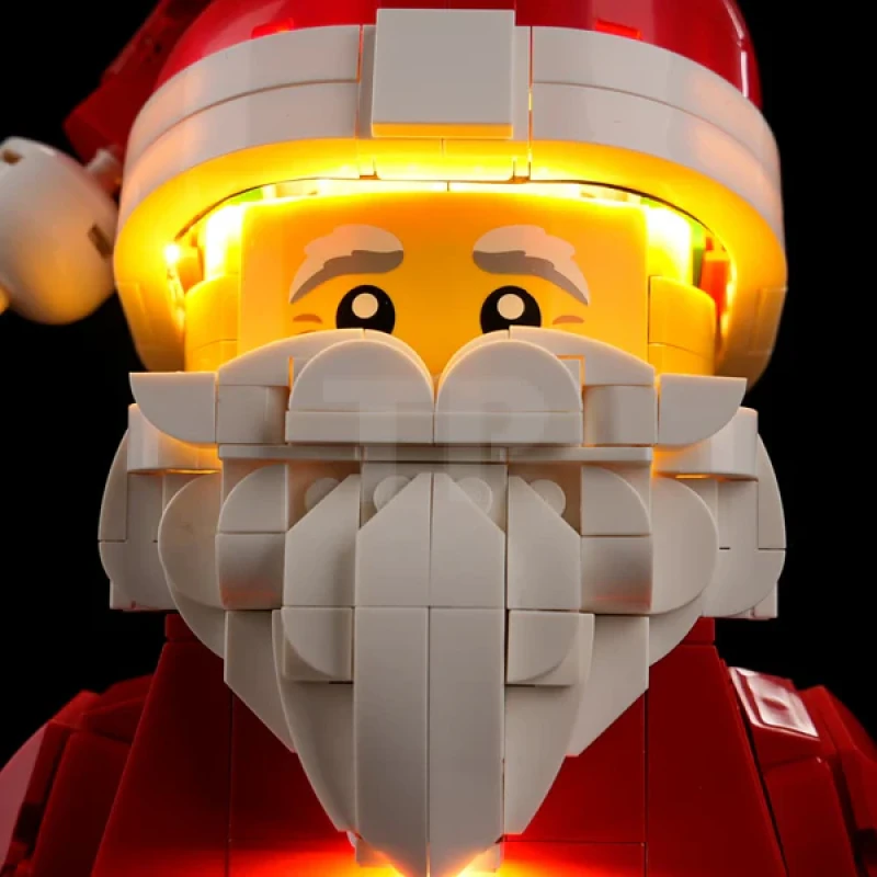 Light kit for LEGO® 40820 Up-Scaled Santa Minifigure