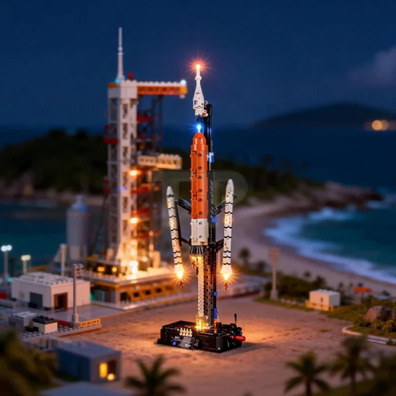 Light kit for LEGO® 42221 NASA Artemis Space Launch System Rocket