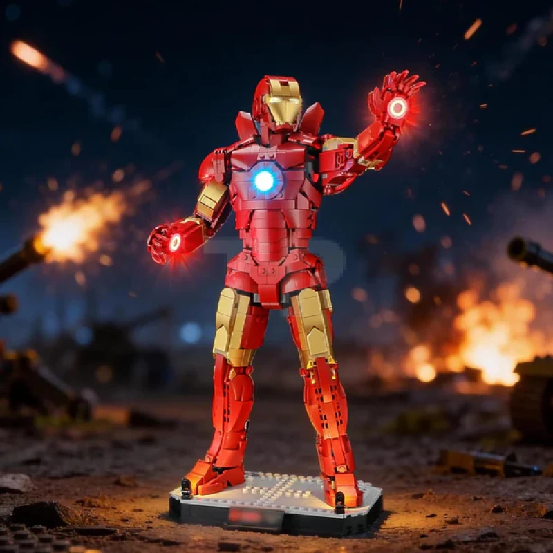 Light kit for LEGO® 76344 Iron Man Mark 3 Collectors' Edition