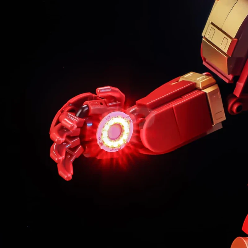 Light kit for LEGO® 76344 Iron Man Mark 3 Collectors' Edition