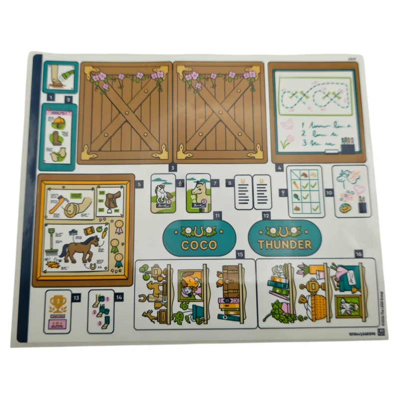 LEGO&reg; 6581590 - Pegatina para Set 42688