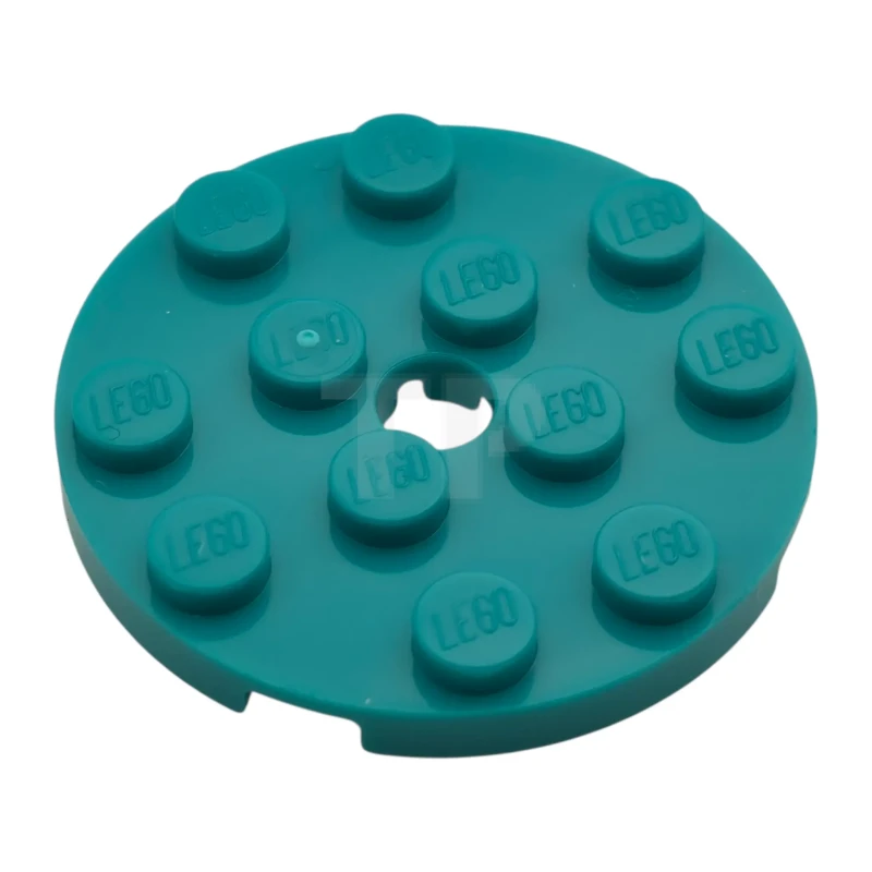 LEGO&reg; 6578764 - 60474 - Plate, Round 4 x 4 with Hole