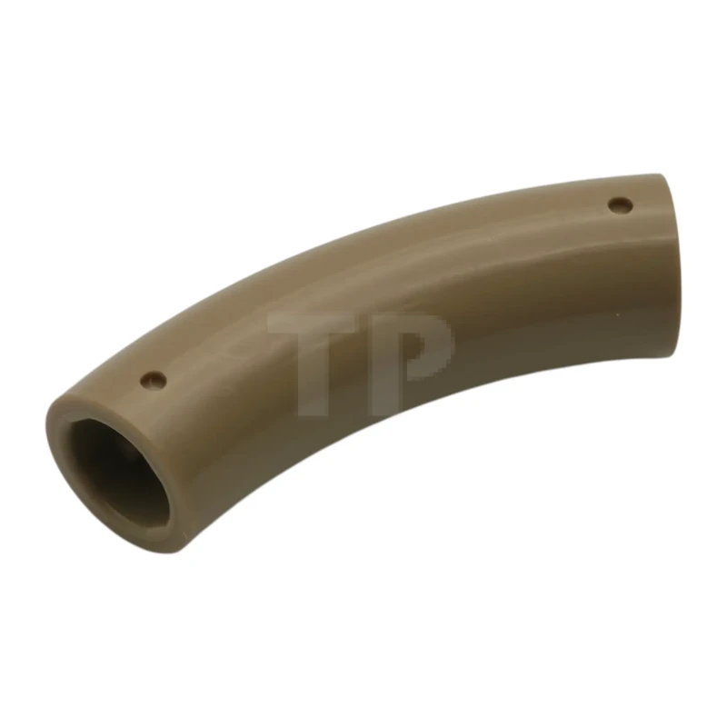 LEGO&reg; 6559757 - 7324 - Brick, Round Tube 1 x 1 d. 45 degrees Elbow Macaroni Half - Axle Hole