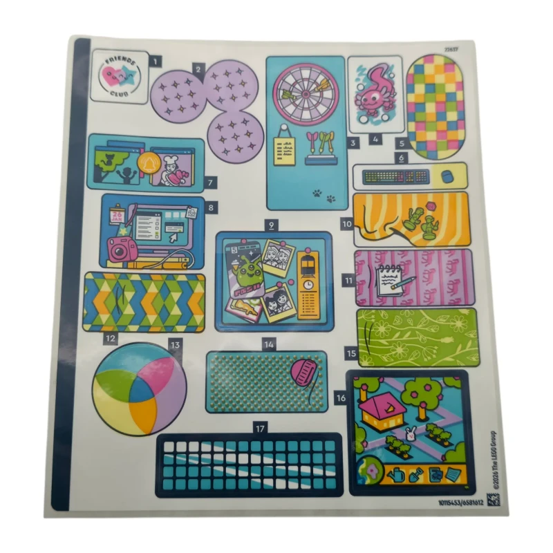 LEGO&reg; 6581612 - Sticker Sheet for Set 42689 - (10115453/6581612)