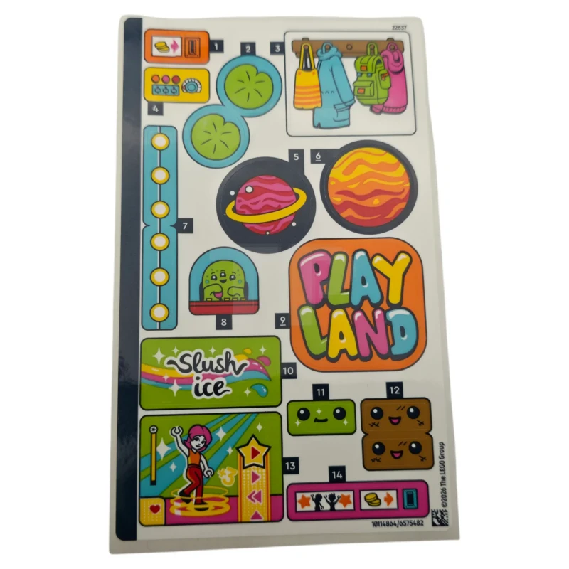 LEGO&reg; 6575482 - Sticker Sheet for Set 42686 - (10114864/6575482)