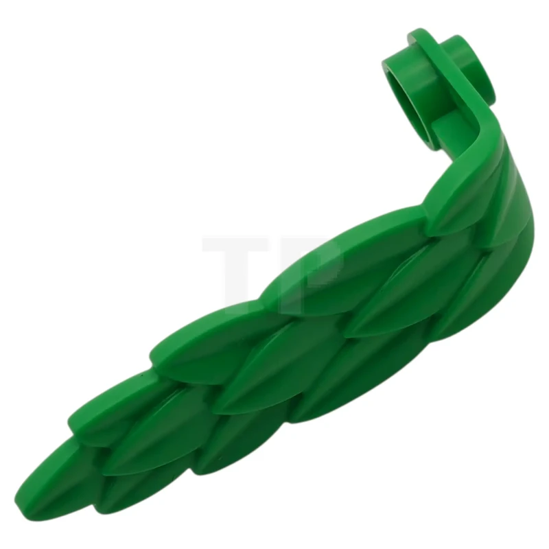 LEGO&reg; 7741 - 6586531 - Plant Plate, Round 1 x 1 with Drooping Layered Leaves