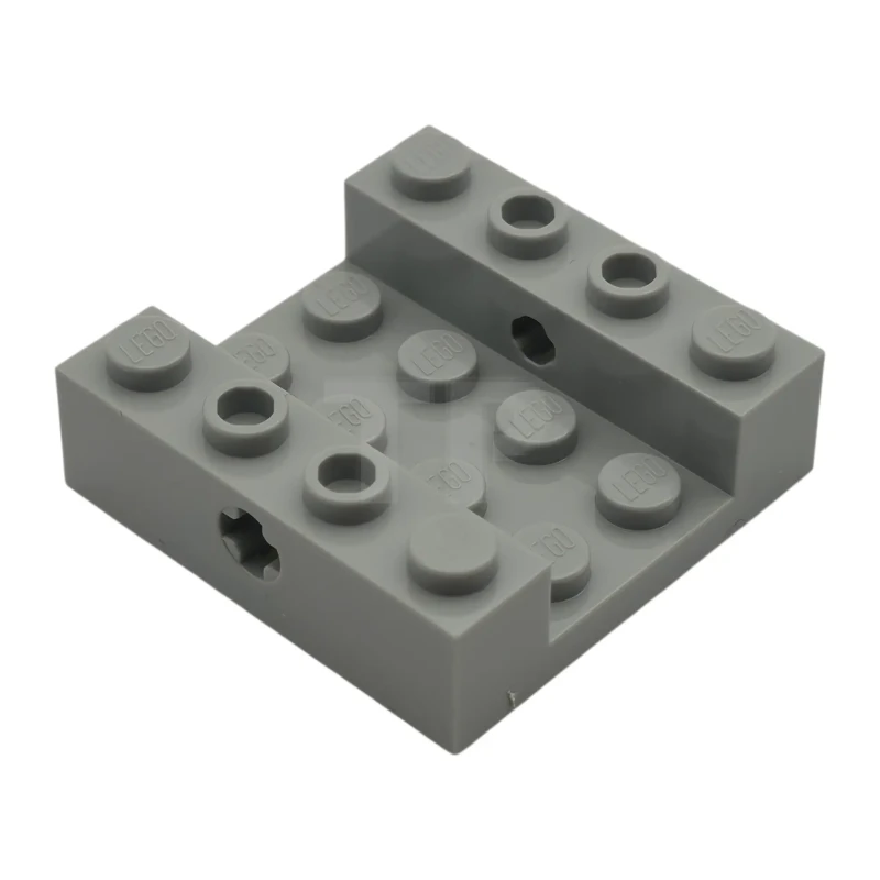 LEGO&reg;  - 7796 - Technic, Brick 4 x 4 with Axle Holes and 2 x 4 Cutout