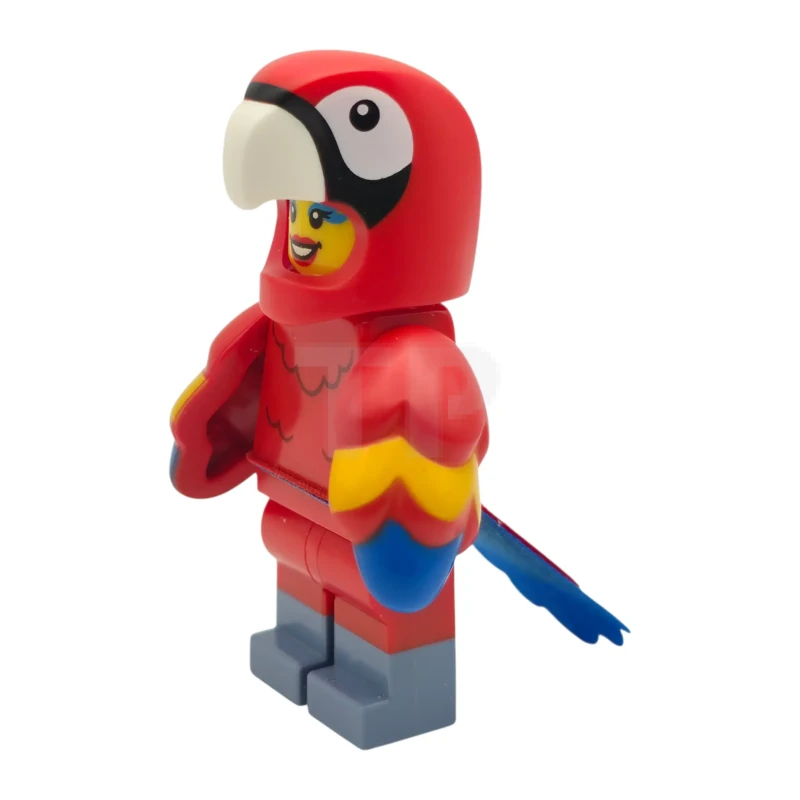 LEGO&reg; col472 Parrot Costume Fan, Series 28 (Minifigure Only without Stand and Accessories)