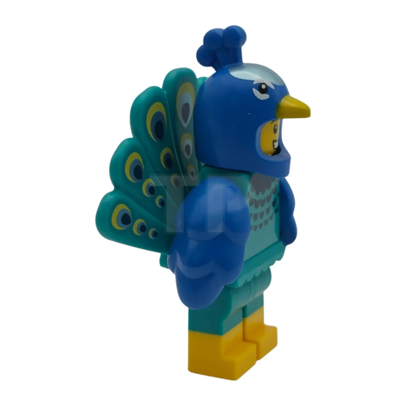 LEGO&reg; col461 Peacock Costume Fan, Series 28 (Minifigure Only without Stand and Accessories)