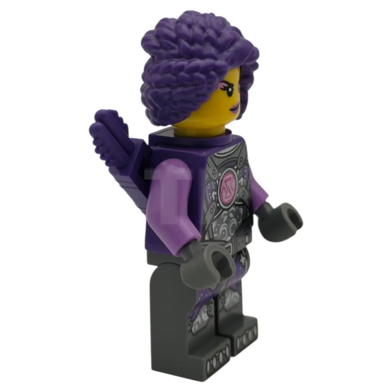 LEGO&reg; drm100 Zoey - Dark Purple Quiver, Medium Lavender Sleeves Pattern