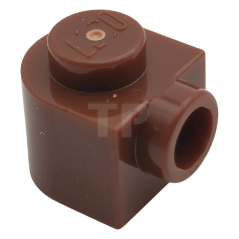 LEGO&reg; 3386 -  - Brick, Round 1 x 1 x 2/3 Half Circle Extended with Side Stud