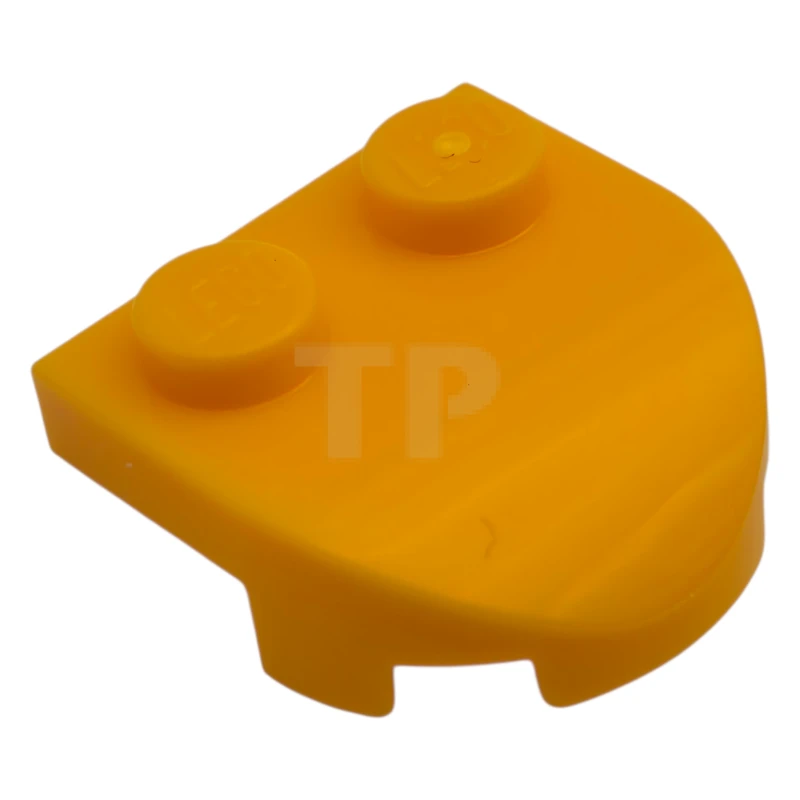 LEGO&reg; 6585082 - 7037 - Brick, Round 2 x 2 x 2/3 Half Circle Extended with 2 Studs and Curved Top