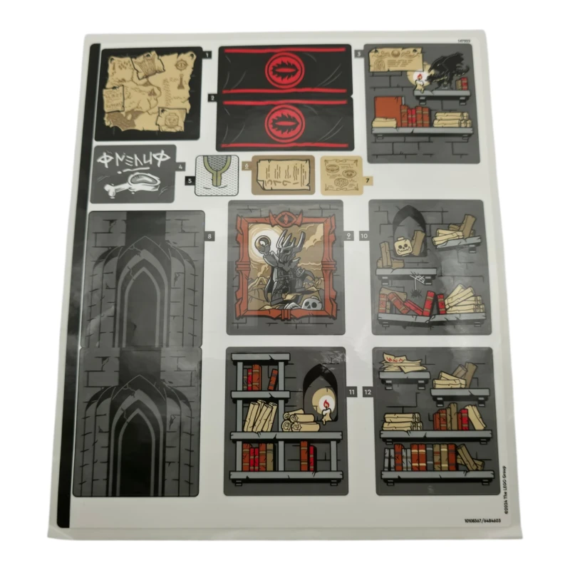 LEGO&reg; 6484603 - Sticker for Set 10333