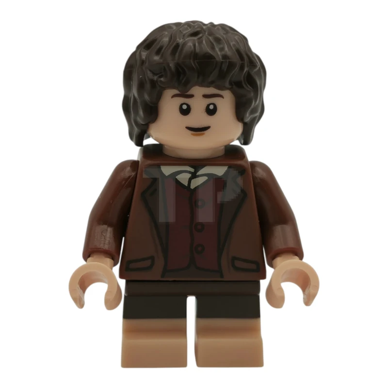 LEGO&reg; lor131 Frodo Bolsón - Chaqueta Marrón Rojizo, Pies Turrón Claro