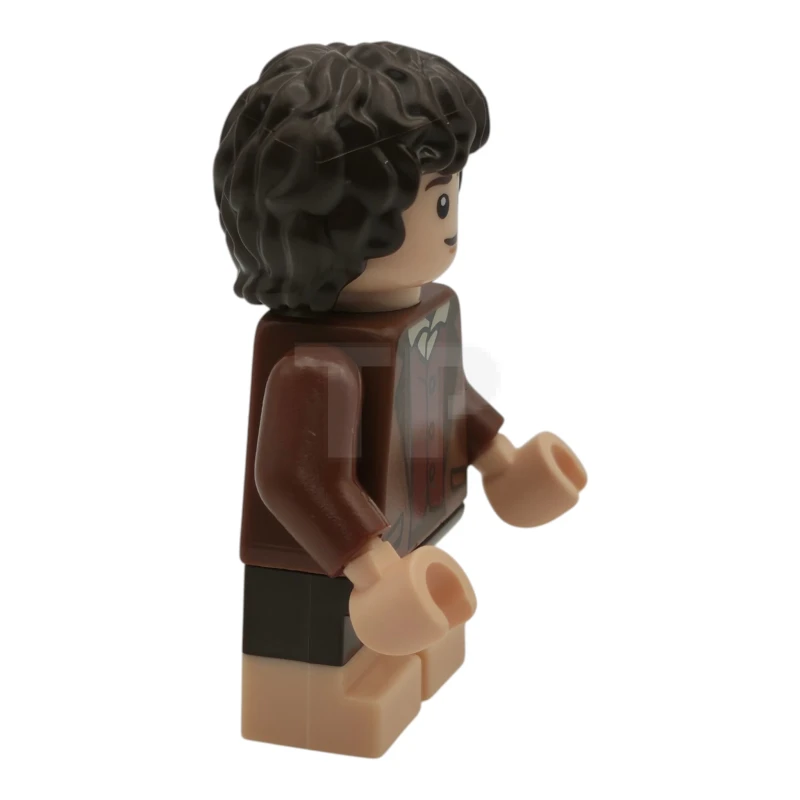 LEGO&reg; lor131 Frodo Bolsón - Chaqueta Marrón Rojizo, Pies Turrón Claro