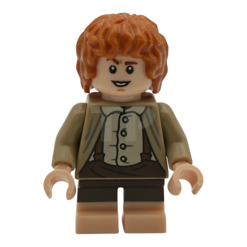 LEGO&reg; lor132 Samwise Gamgee (Sam) - Chaqueta marrón oscuro