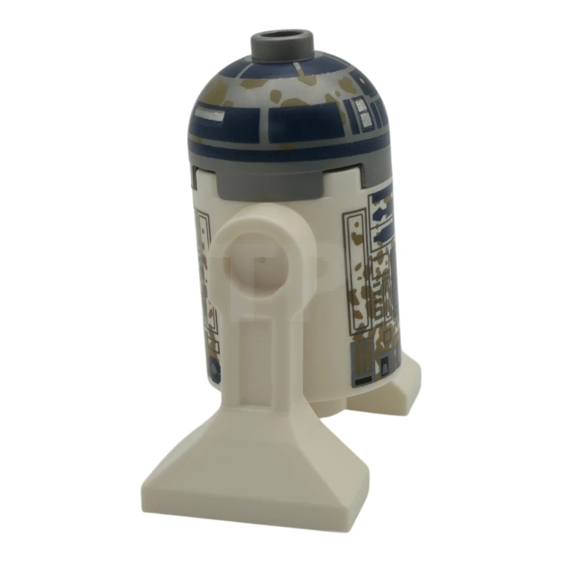LEGO&reg; sw1496 Astromech Droid, R2-D2™ - Dirt Stains on Front and Back, without Dirt Stains on Top Panels