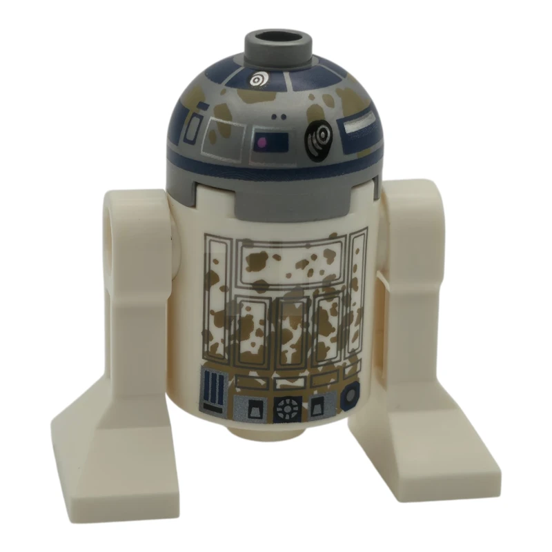 LEGO&reg; sw1496 Astromech Droid, R2-D2™ - Dirt Stains on Front and Back, without Dirt Stains on Top Panels