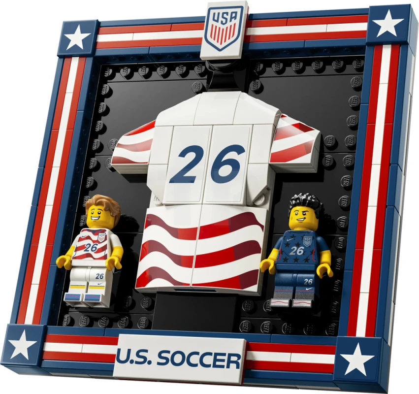 LEGO&reg; 43033 2026 U.S. Soccer National Team Jersey