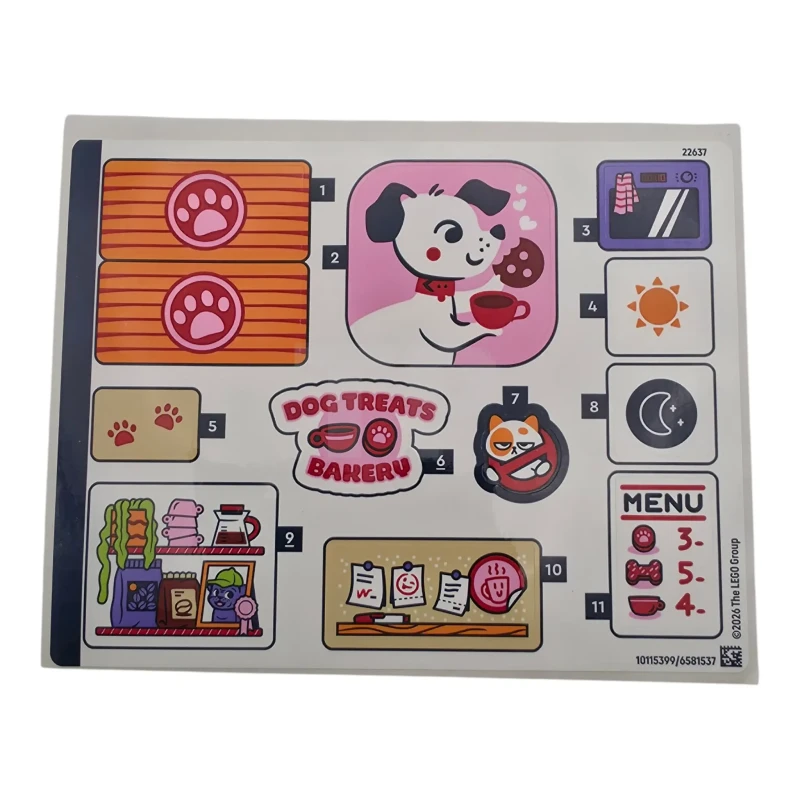 LEGO&reg; 6581537 - Sticker for Set 42677