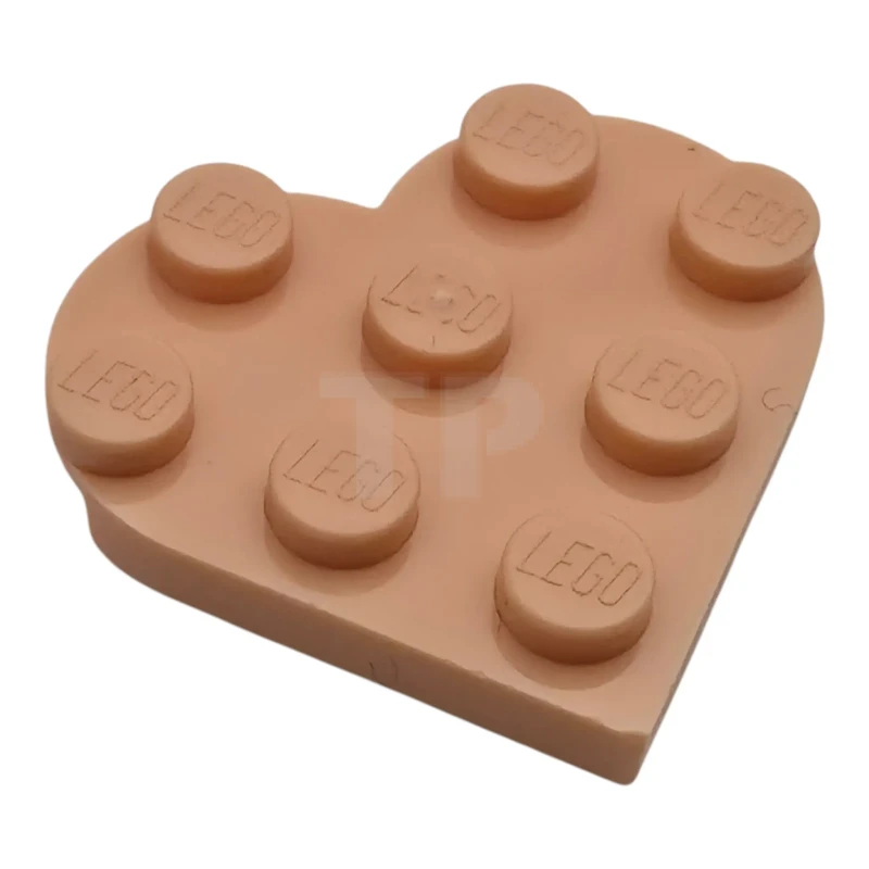 LEGO&reg; 6509876 - 39613 - Platte 3 x 3 - Herz
