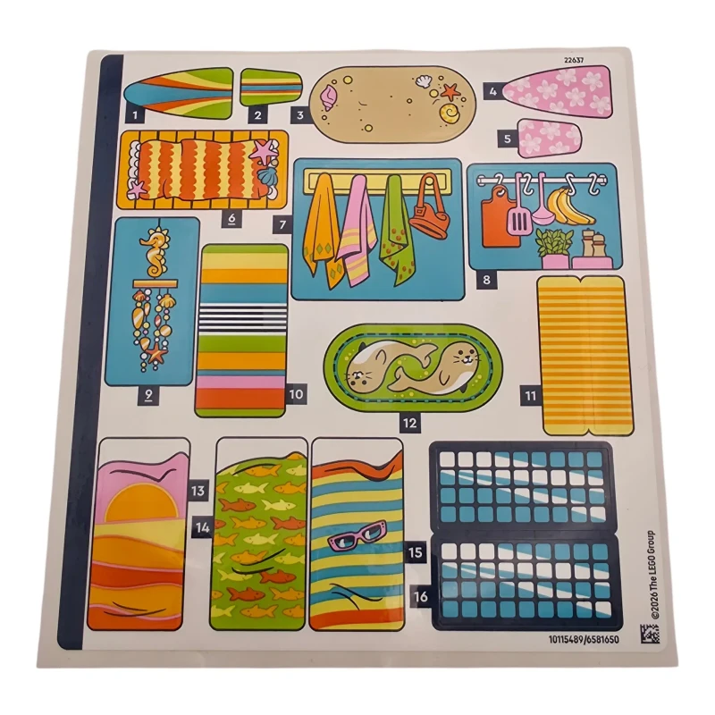 LEGO&reg; 6581650 - Sticker voor set 42699