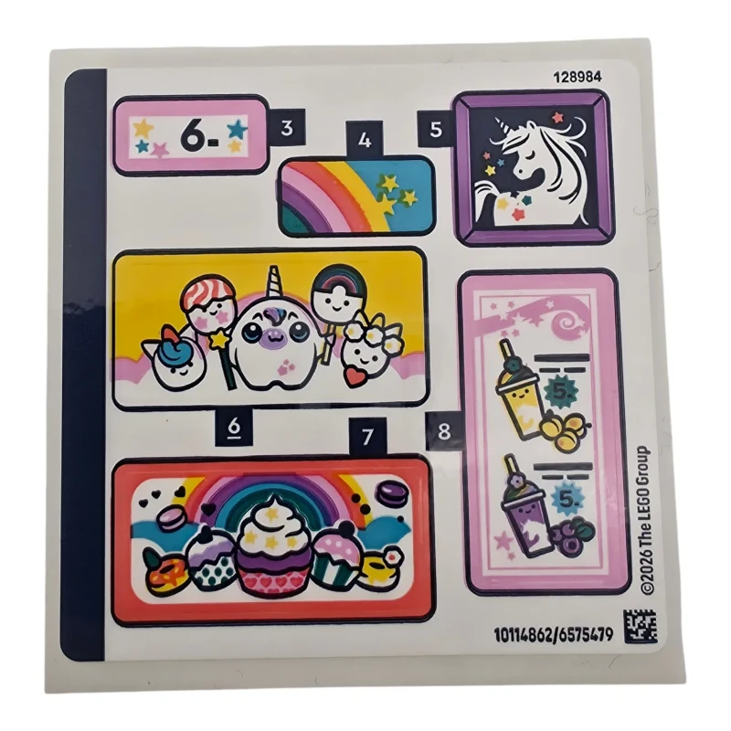 LEGO&reg; 6575479 - Sticker Sheet for Set 42684, Sheet 2 - (10114862/6575479)