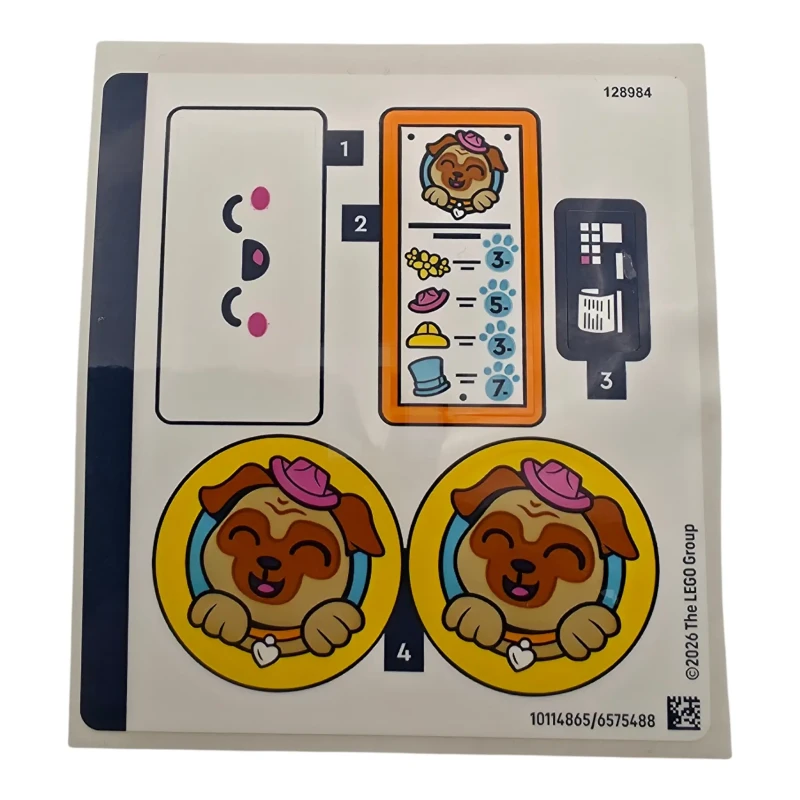LEGO&reg;  - Sticker Sheet for Set 42678 - (10114865/6575488)