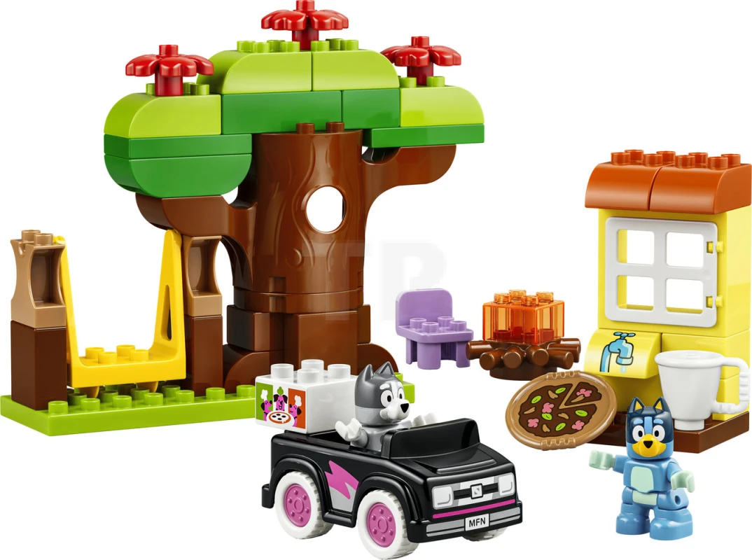 LEGO&reg; 10469 Pizza Girls with Muffin and Bluey