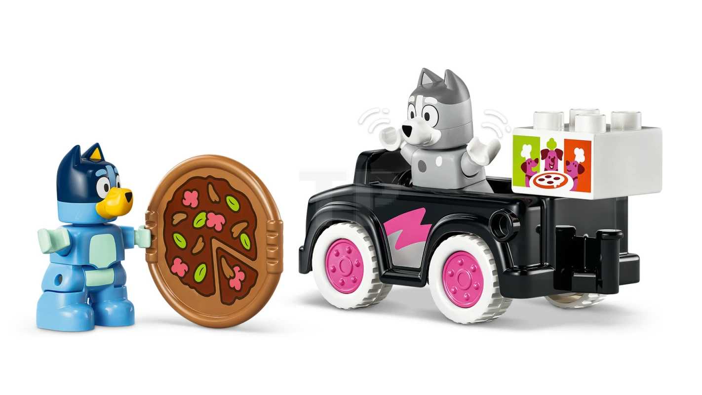 LEGO&reg; 10469 Pizza Girls with Muffin and Bluey