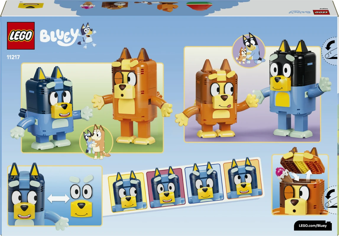 LEGO&reg; 11217 Blueys Familie aus LEGO Steinen