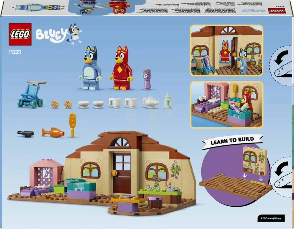 LEGO&reg; 11221 School with Rusty and Bluey