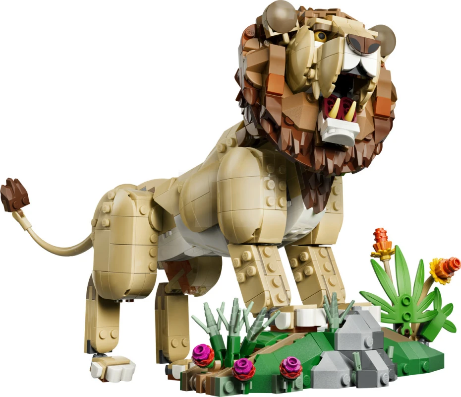 LEGO&reg; 31386 Fauna Salvaje: León Majestuoso