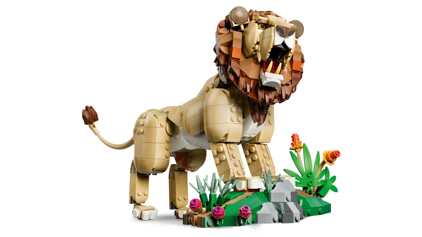 LEGO&reg; 31386 Fauna Salvaje: León Majestuoso