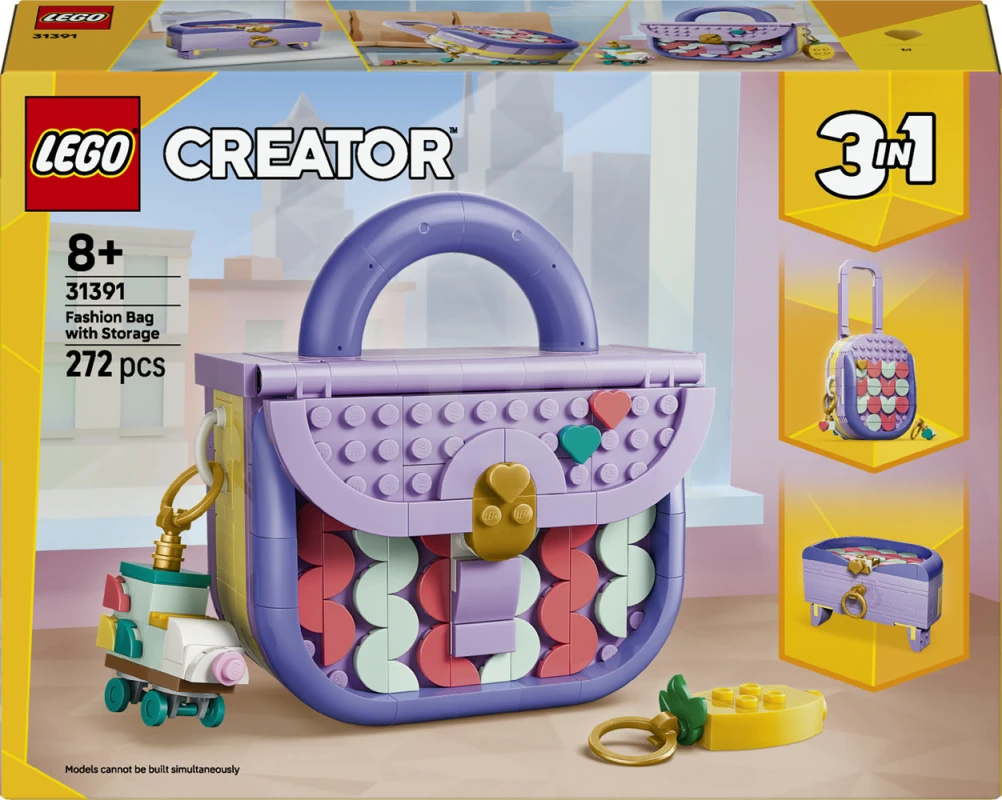 LEGO&reg; 31391 Art Fashion Bag with Storage