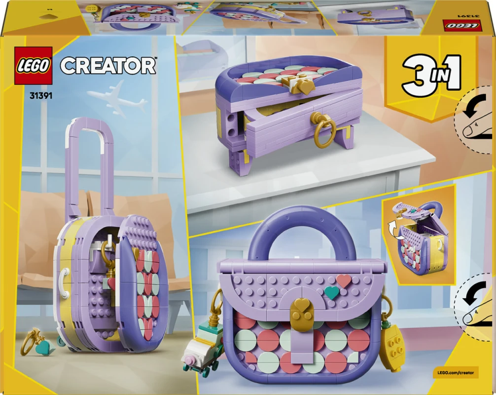 LEGO&reg; 31391 Art Fashion Bag with Storage
